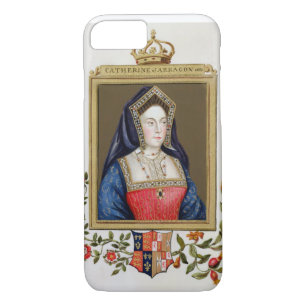 Portrait of Catherine of Aragon (1485-1536) 1st Qu Case-Mate iPhone Case