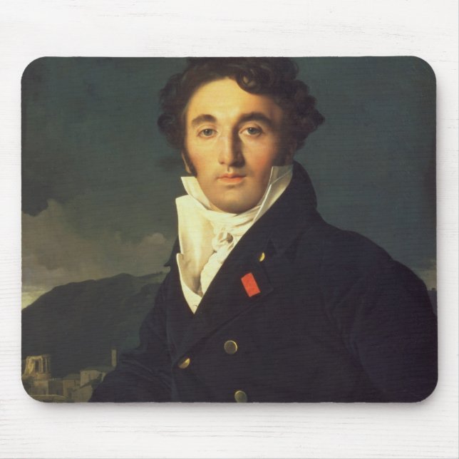 Portrait of Charles Cordier  1811 Mouse Pad (Front)