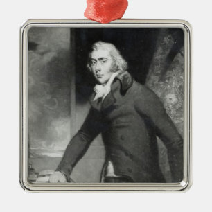 Portrait of Charles Grey, Earl Grey Metal Ornament