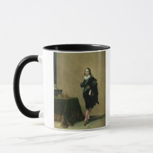 Portrait of Charles I (1600-49) 1632 (oil on panel Mug