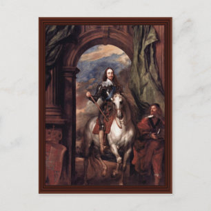 Portrait Of Charles I, King Of England Postcard