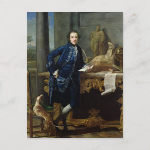 Portrait of Charles John Crowle of Crowle Postcard