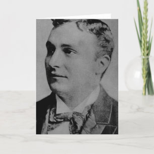 Portrait of Charles Spencer Chaplin, Sr Card