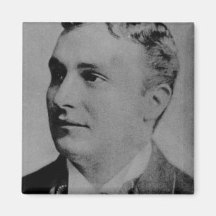 Portrait of Charles Spencer Chaplin, Sr Magnet