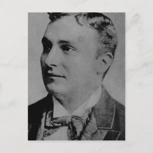 Portrait of Charles Spencer Chaplin, Sr Postcard