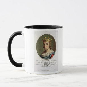 Portrait of Charles V, Called 'The Wise' King of F Mug