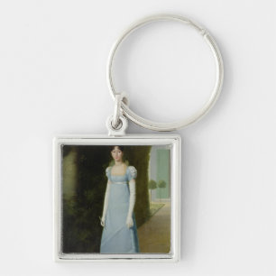 Portrait of Charlotte Bonaparte  1808 Keychain