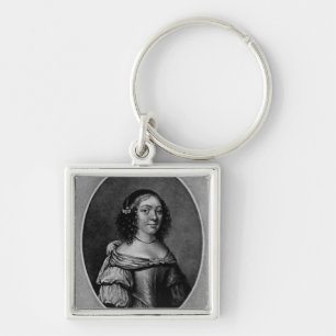Portrait of Charlotte, Countess of Derby Keychain
