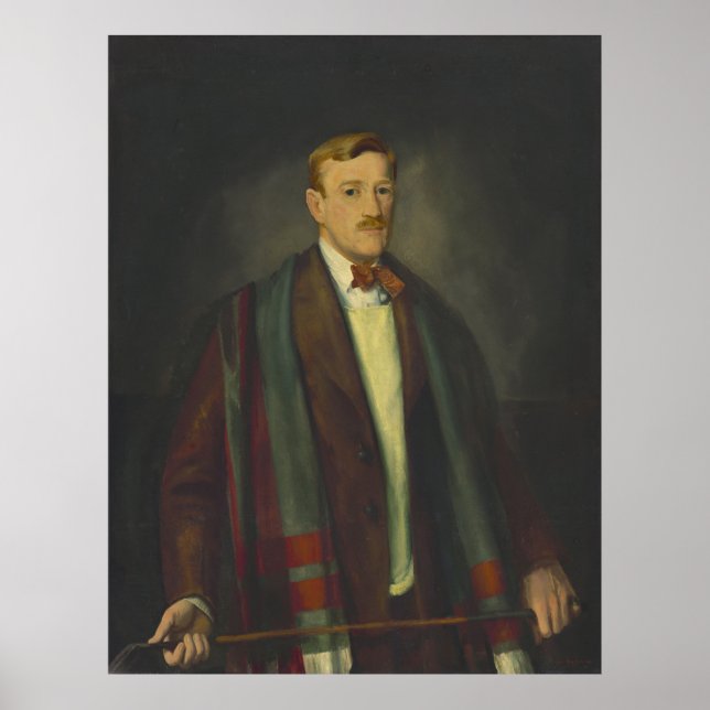Portrait of Chester Dale by George Bellows (1922) Poster (Front)