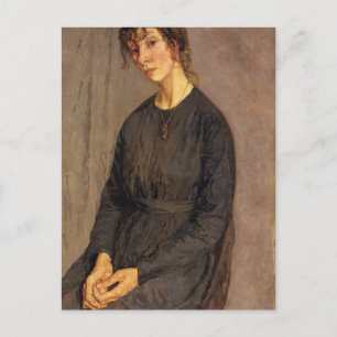 Portrait of Chloe Boughton-Leigh by Gwen John Postcard