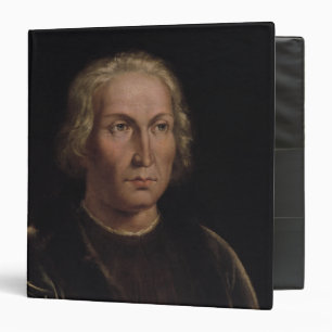 Portrait of Christopher Columbus Binder