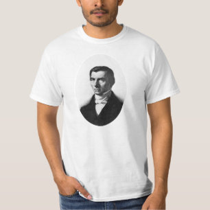 Portrait of Classical Liberal Frederic Bastiat T-Shirt