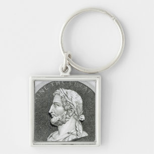 Portrait of Constantine the Great Keychain