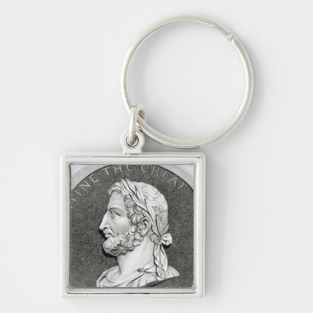 Portrait of Constantine the Great Keychain (Front)