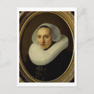 Portrait of Cornelia Pronck, Wife of Albert Cuyper Postcard