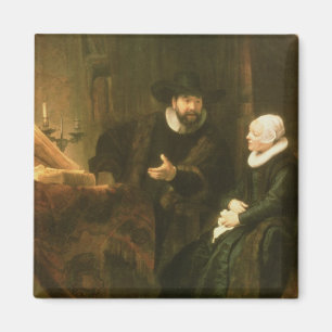 Portrait of Cornelius Anslo and his Wife, 1641 (oi Magnet