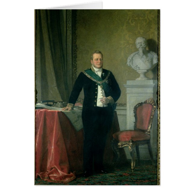 Portrait of Count Camillo Berso of Cavour (Front)