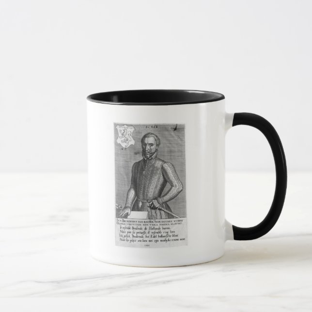 Portrait of Count Henry of Brederode  1566 Mug (Right)
