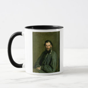 Portrait of Count Lev Nikolaevich Tolstoy  1873 Mug