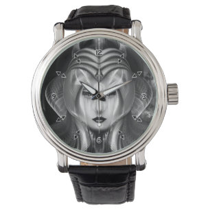 Portrait Of Cyiria Midnight Bright Wrist Watch