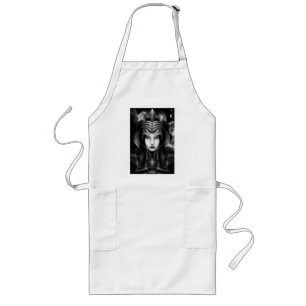 Portrait Of Cyiria Midnight Long Apron