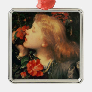 Portrait of Dame Ellen Terry  c.1864 Metal Ornament