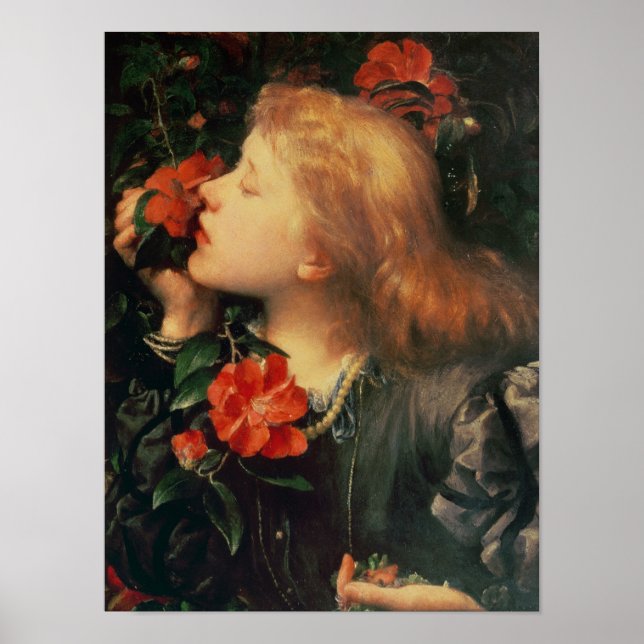 Portrait of Dame Ellen Terry  c.1864 Poster (Front)
