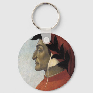 Portrait of Dante Keychain