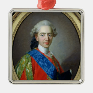 Portrait of Dauphin Louis of France Metal Ornament