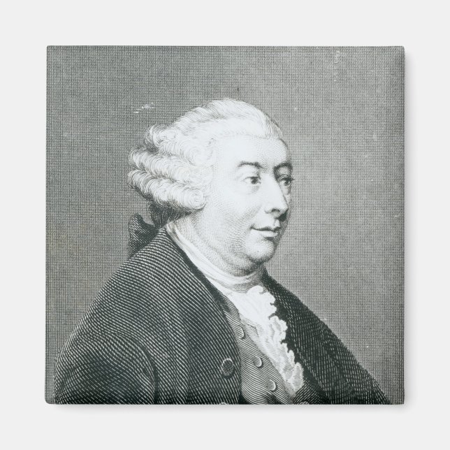 Portrait of David Hume Magnet (Front)