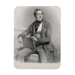 Portrait of David Roberts (1796-1864) frontispiece Magnet