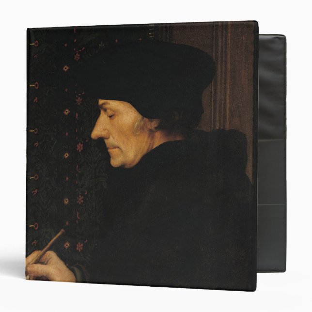 Portrait of Desiderius Erasmus Binder (Front/Inside)