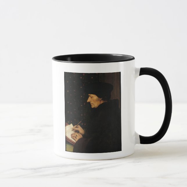 Portrait of Desiderius Erasmus Mug (Right)