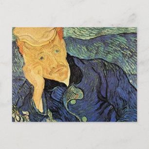 Portrait of Doctor Gachet by Vincent van Gogh Postcard