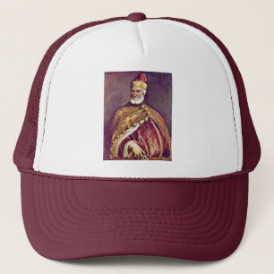 Portrait Of Doge Andrea Gritti By Tizian Trucker Hat