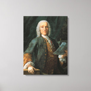 Portrait of Domenico Scarlatti Canvas Print