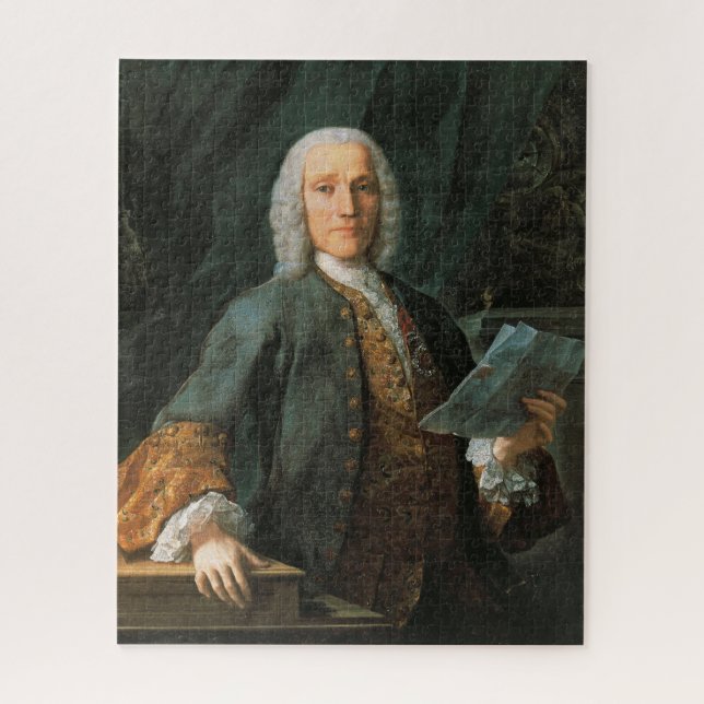 Portrait of Domenico Scarlatti Jigsaw Puzzle (Vertical)
