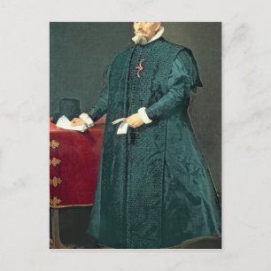 Portrait of Don Diego de Corral y Arellano Postcard