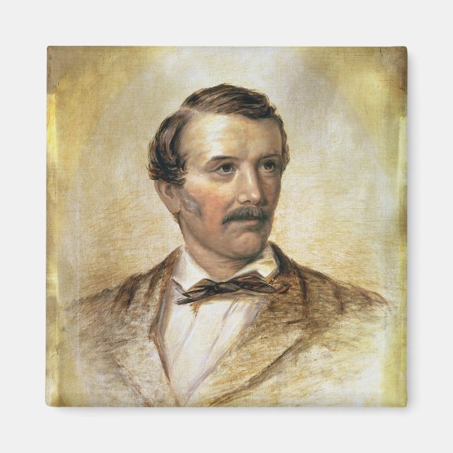 Portrait of Dr David Livingstone Magnet (Front)