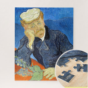 Portrait of Dr. Gachet by Vincent Van Gogh  Jigsaw Puzzle