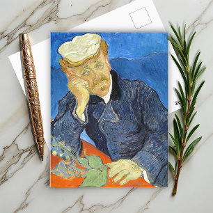 Portrait of Dr. Gachet by Vincent Van Gogh  Postcard