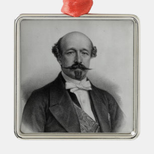 Portrait of Duc Charles de Morny c.1850 Metal Ornament