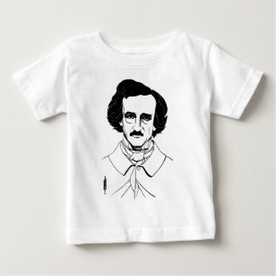 Portrait of Edgar Allan Poe Baby T-Shirt