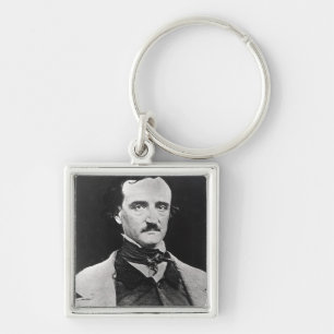 Portrait of Edgar Allan Poe Keychain