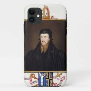 Portrait of Edmund Grindal (c.1519-83) Archbishop iPhone 11 Case