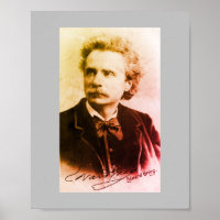 Portrait of Edvard Grieg