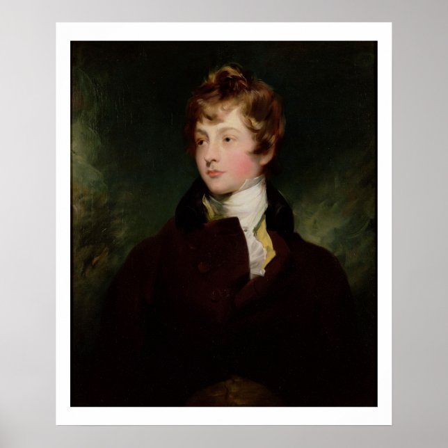 Portrait of Edward Impey (1785-1850), c.1800 (oil Poster (Front)