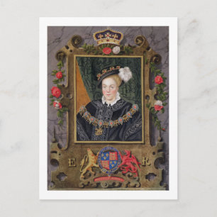 Portrait of Edward VI (1537-53) King of England, a Postcard