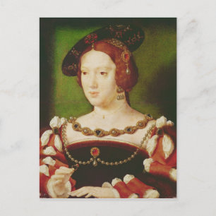 Portrait of Eleanor of Hapsbourg Postcard