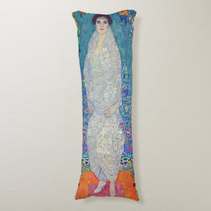Portrait of Elisabeth Lederer, Gustav Klimt Body Pillow